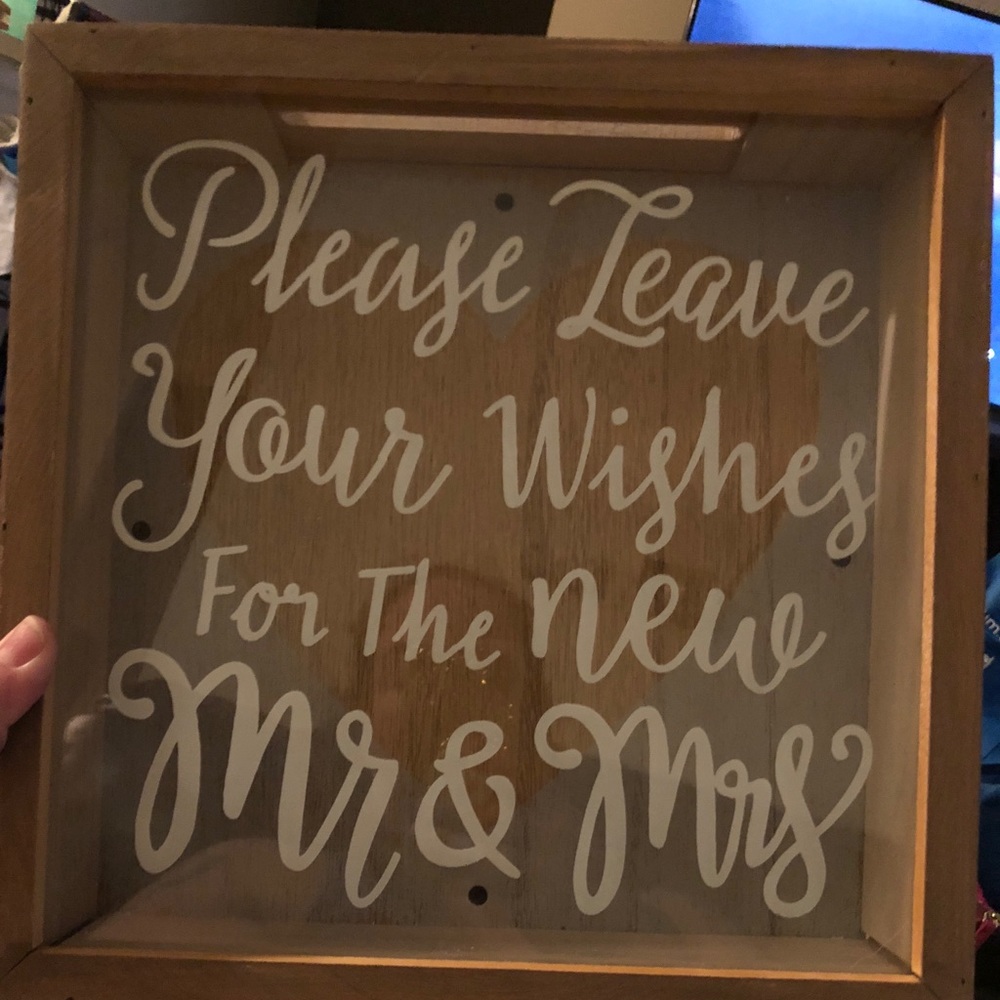 Wedding card box